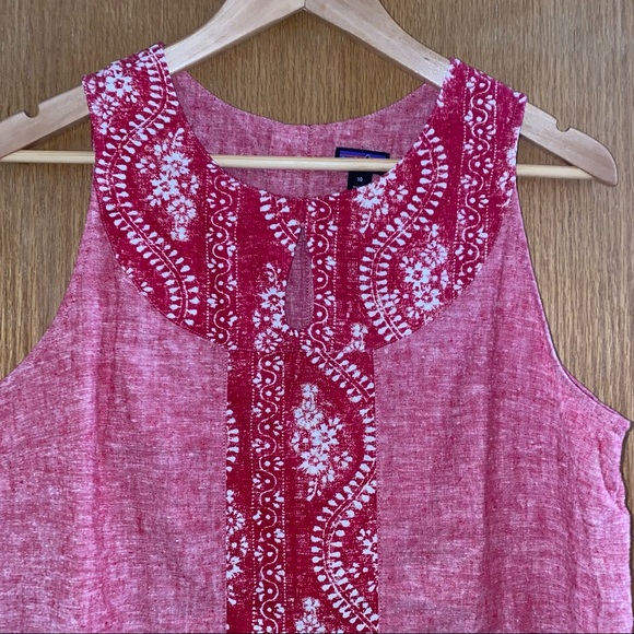 PATAGONIA • Island Hemp Shift Dress - Size 10 - Picture 8 of 16